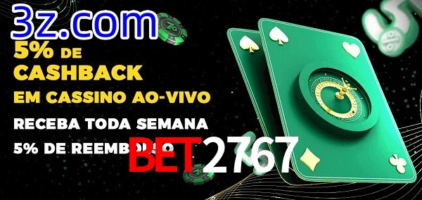 Promoções do cassino ao Vivo Bet2767